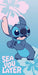 Stitch Beach Towel 70x140cm 100% Polyester