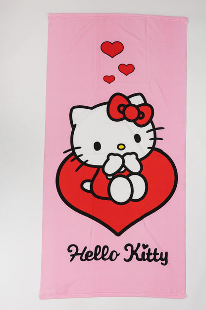 Hello Kitty Beach Towel 70x140cm 100% Polyester