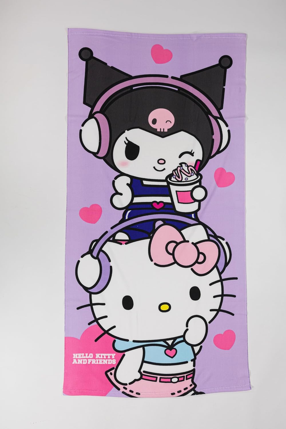Hello Kitty Beach Towel 70x140cm 100% Polyester