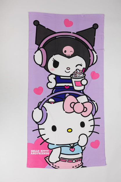 Hello Kitty Beach Towel 70x140cm 100% Polyester