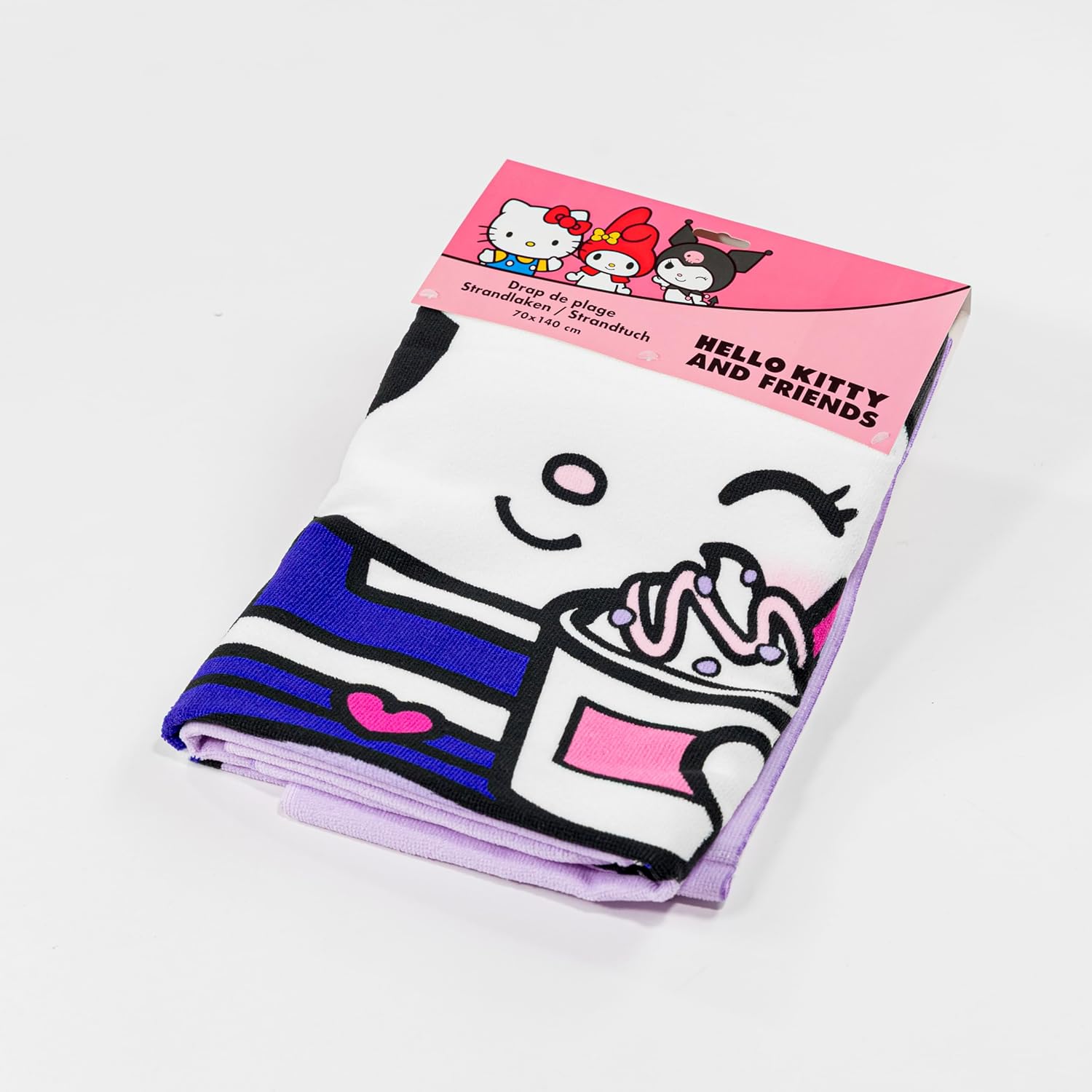 Hello Kitty Beach Towel 70x140cm 100% Polyester