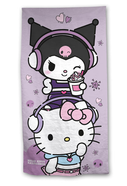 Hello Kitty Beach Towel 70x140cm 100% Polyester