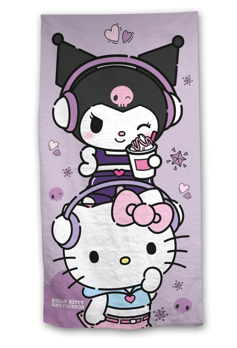 Hello Kitty Beach Towel 70x140cm 100% Polyester