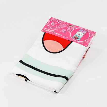 Kawaii Beach Towel 70x140cm 100% Polyester
