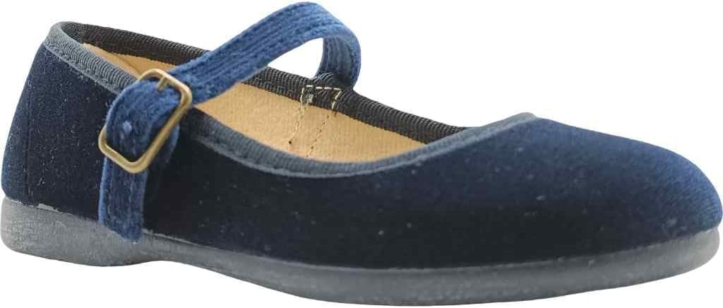 TOKOLATE Girl's Velvet Low Cut Mary Jane