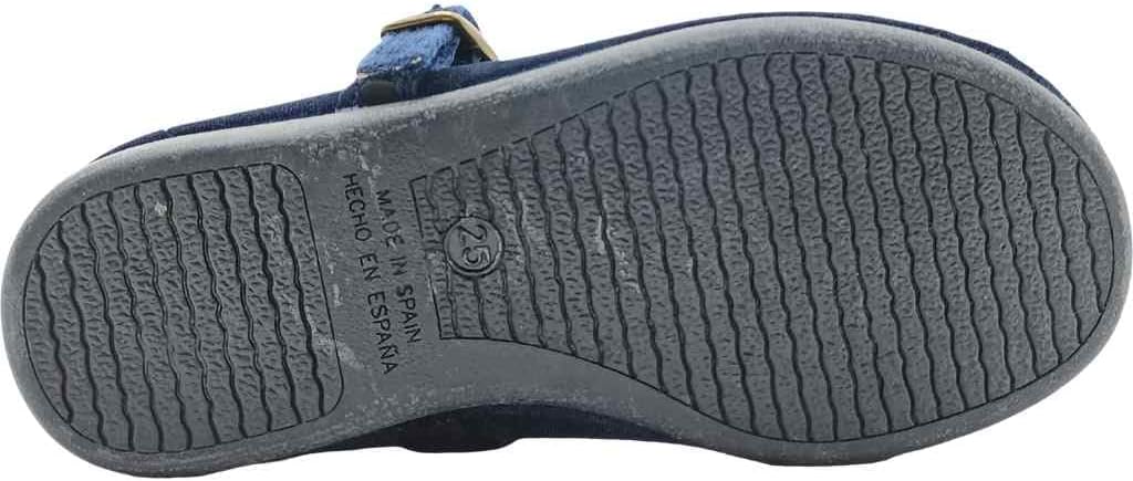 TOKOLATE Girl's Velvet Low Cut Mary Jane