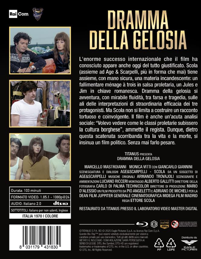 Blu-Ray Dramma Della Gelosia
