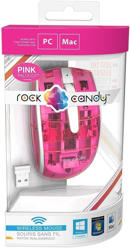 Rock Candy Wireless Mouse - Modèle rose