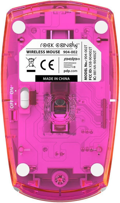 Rock Candy Wireless Mouse - Modèle rose