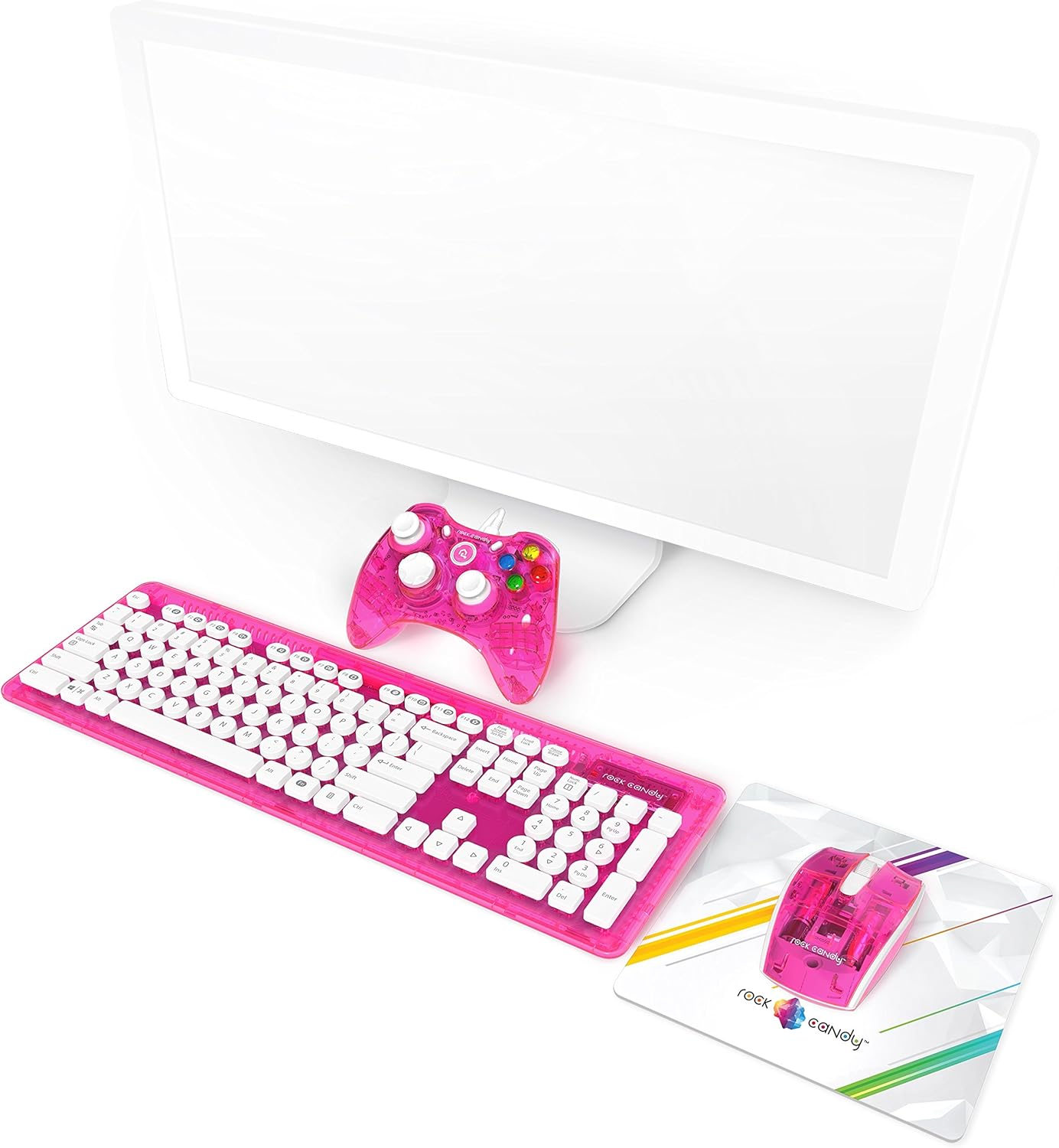 Rock Candy Wireless Mouse - Modèle rose