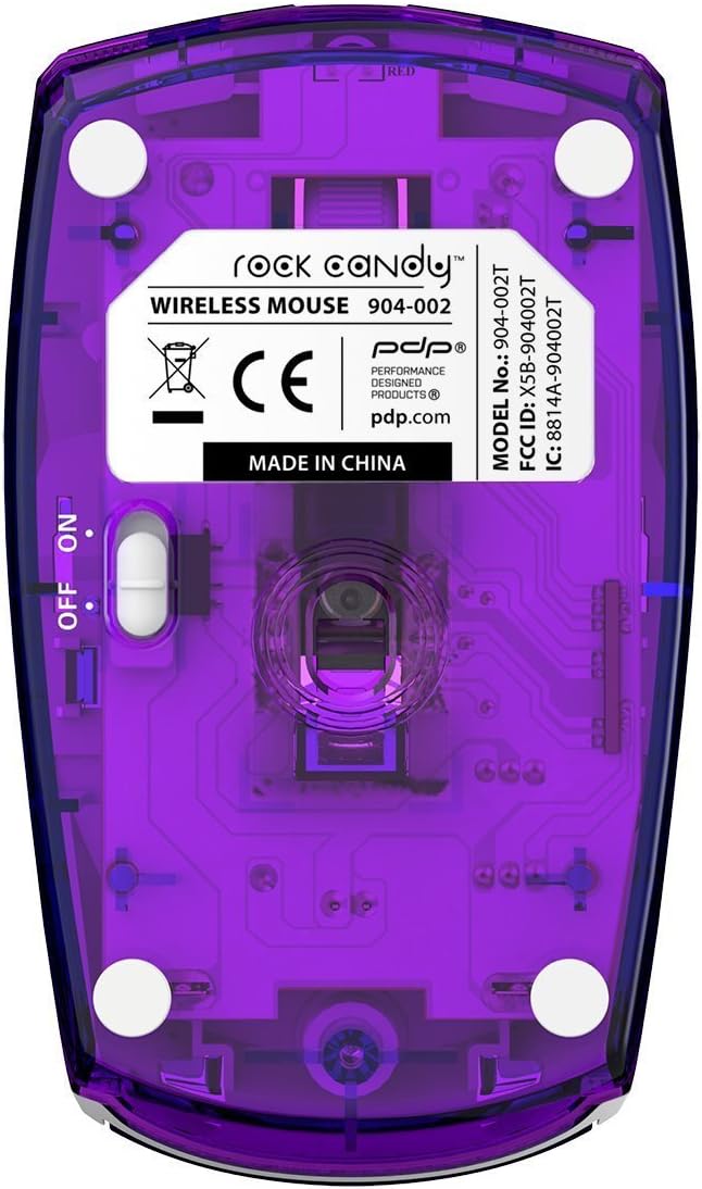 Rock Candy Wireless Mouse - Modèle violet