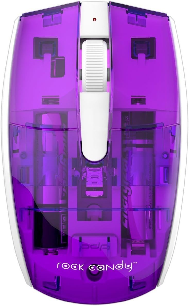 Rock Candy Wireless Mouse - Modèle violet