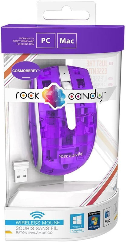 Rock Candy Wireless Mouse - Modèle violet