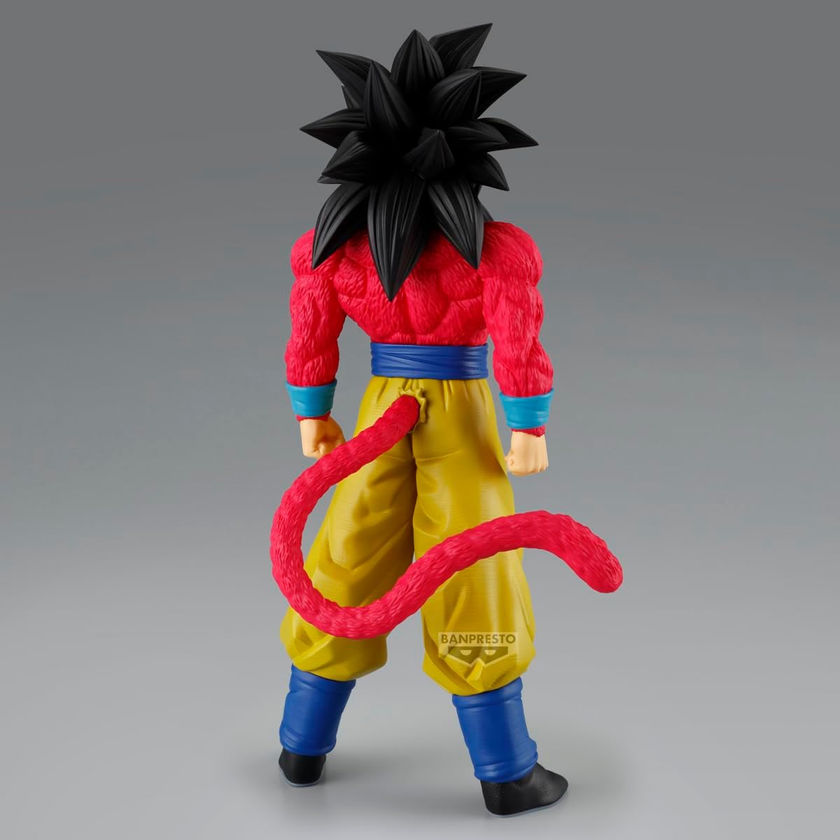 Banpresto Goku Super Saiyan 4 Dragon Ball GT Action Figure - Solid Edge Works 21 cm - BP29903P Multicolor - Collectible Figure - Great for Anime Fans