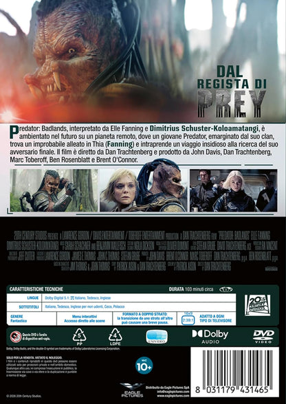Dvd Predator: Badlands