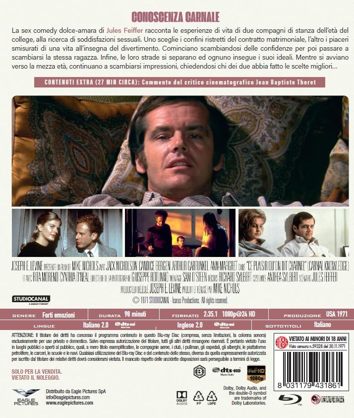 Blu-Ray Conoscenza Carnale