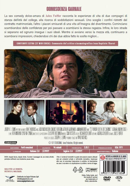 Dvd Conoscenza Carnale