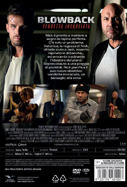 Dvd Blowback - Vendetta Incrociata