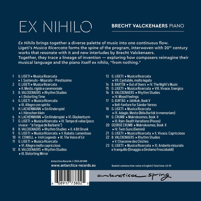 Brecht Valckenaers: Ex Nihilo