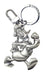 Disney Donald Duck Pewter Keyring, Gold