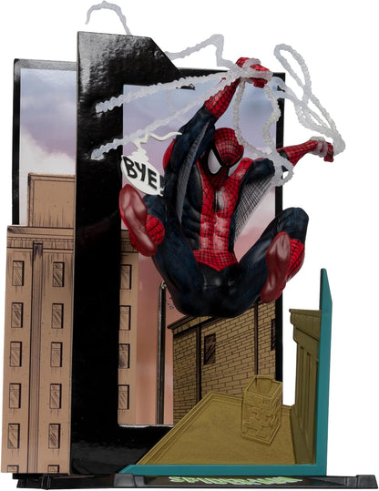 McFarlane Marvel Spider-Man (Spider-Man #6) 1:10th Scale Collectible with Scene Toys
