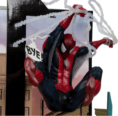 McFarlane Marvel Spider-Man (Spider-Man #6) 1:10th Scale Collectible with Scene Toys