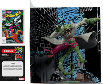 McFarlane Marvel The Lizard 1:10th Scale Collectible with Scene (SPIDER-MAN #2) Toys