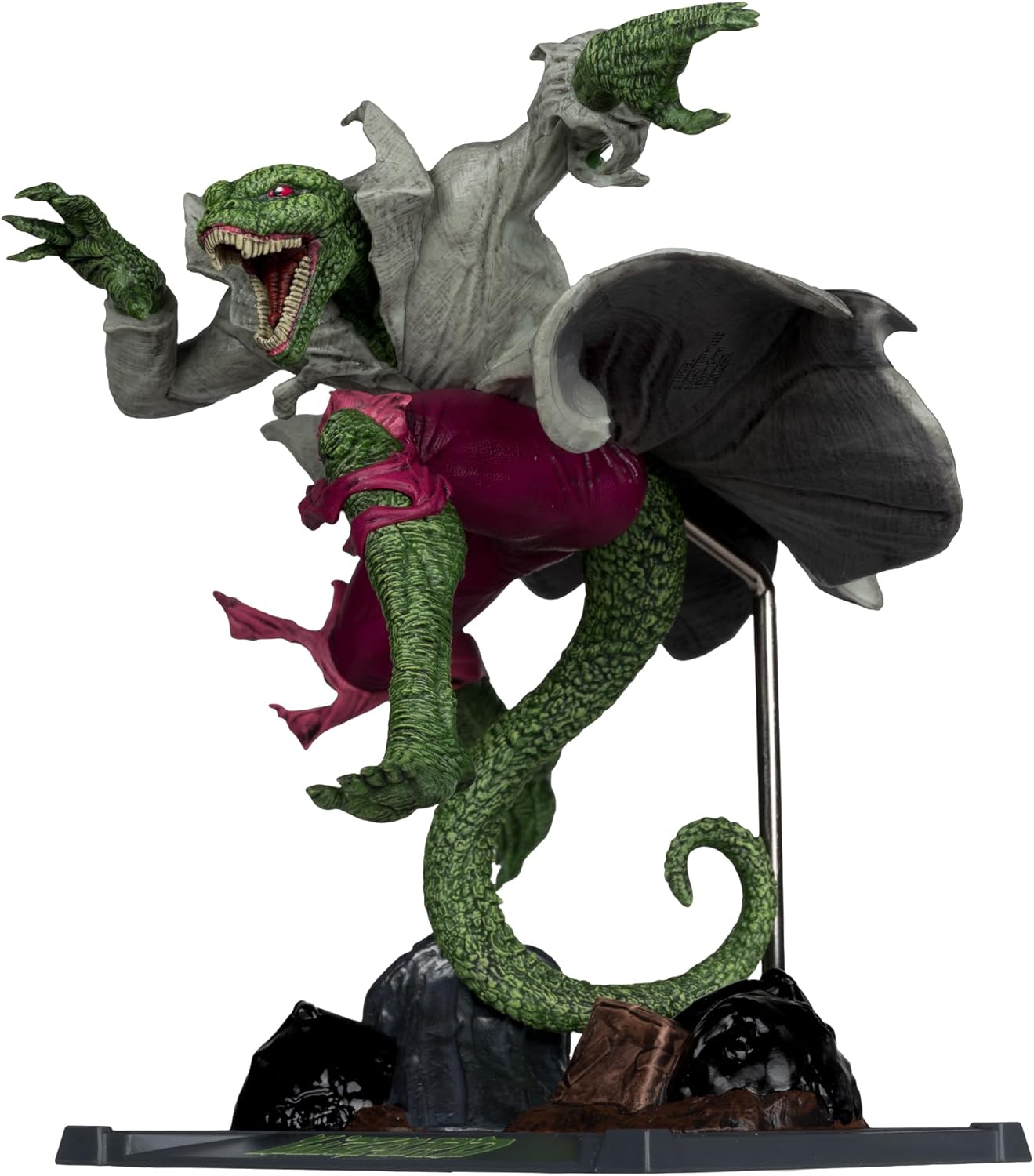 McFarlane Marvel The Lizard 1:10th Scale Collectible with Scene (SPIDER-MAN #2) Toys