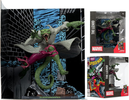 McFarlane Marvel The Lizard 1:10th Scale Collectible with Scene (SPIDER-MAN #2) Toys