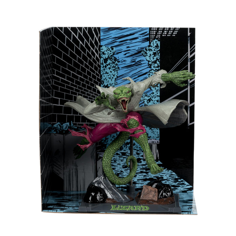 McFarlane Marvel The Lizard 1:10th Scale Collectible with Scene (SPIDER-MAN #2) Toys