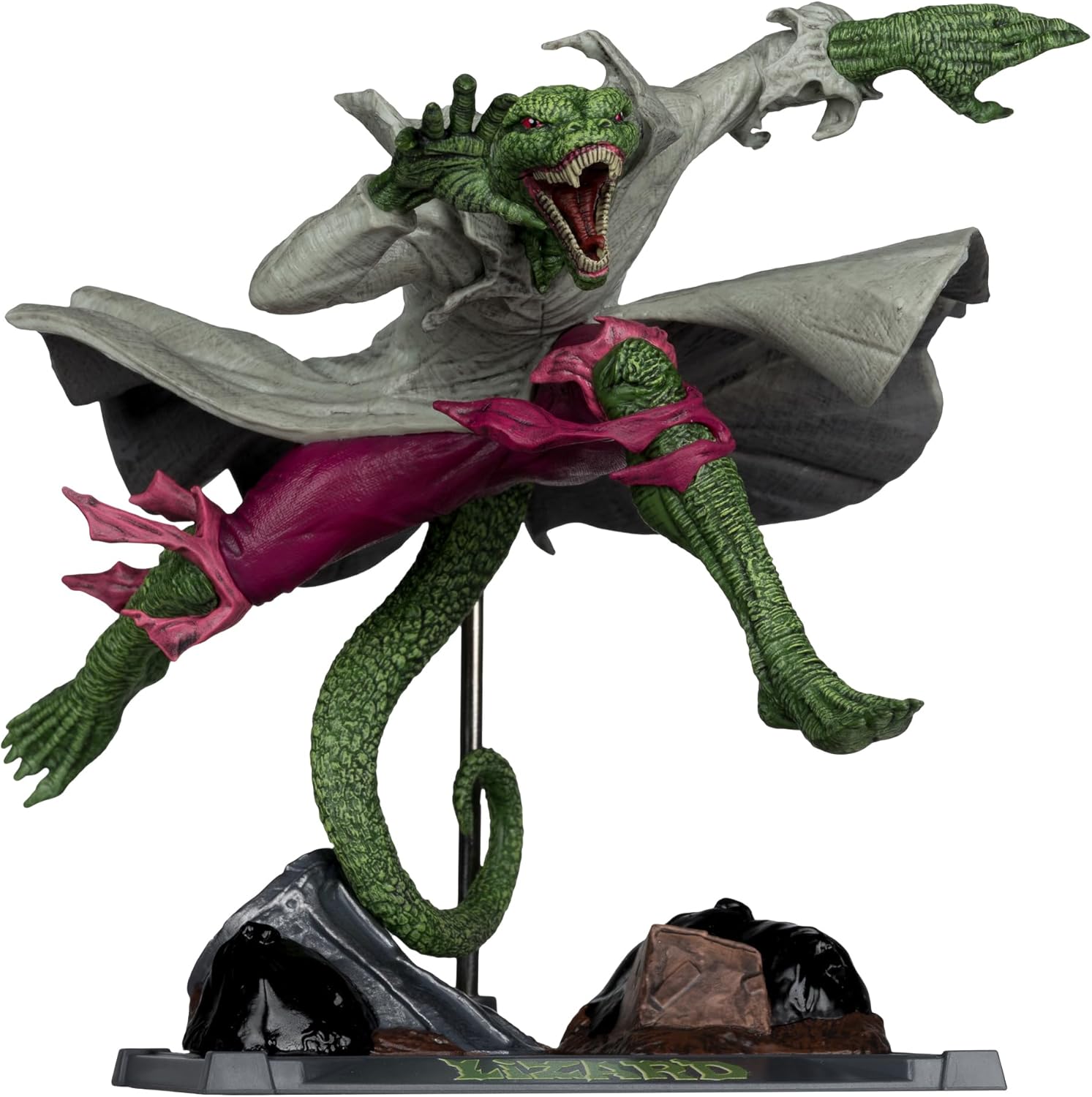 McFarlane Marvel The Lizard 1:10th Scale Collectible with Scene (SPIDER-MAN #2) Toys