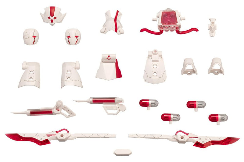 Infinite Encounter Megalomaria Metamorphose Unit, X-Armor White Nurse, Total Length: Approx. 8.1 inches (208 mm), Non-scale, Plastic Model
