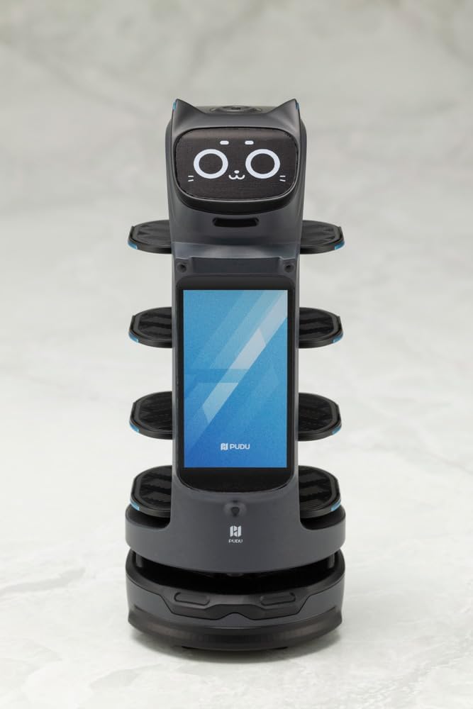 Kotobukiya Pudu Velabot Pro Version noire, hauteur totale env. 107 mm, modèle en plastique non gradué