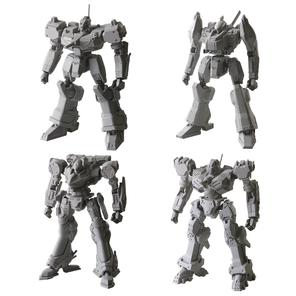 Kotobukiya Armored Core Structure Arts Plastikmodellbausatz ohne Maßstab, Serie Vol. 1 Alle 4 Typen Box Nicht-Skala Plastikbausatz