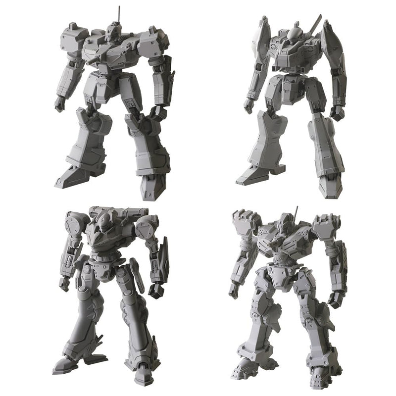 Kotobukiya Armored Core Structure Arts Plastikmodellbausatz ohne Maßstab, Serie Vol. 1 Alle 4 Typen Box Nicht-Skala Plastikbausatz