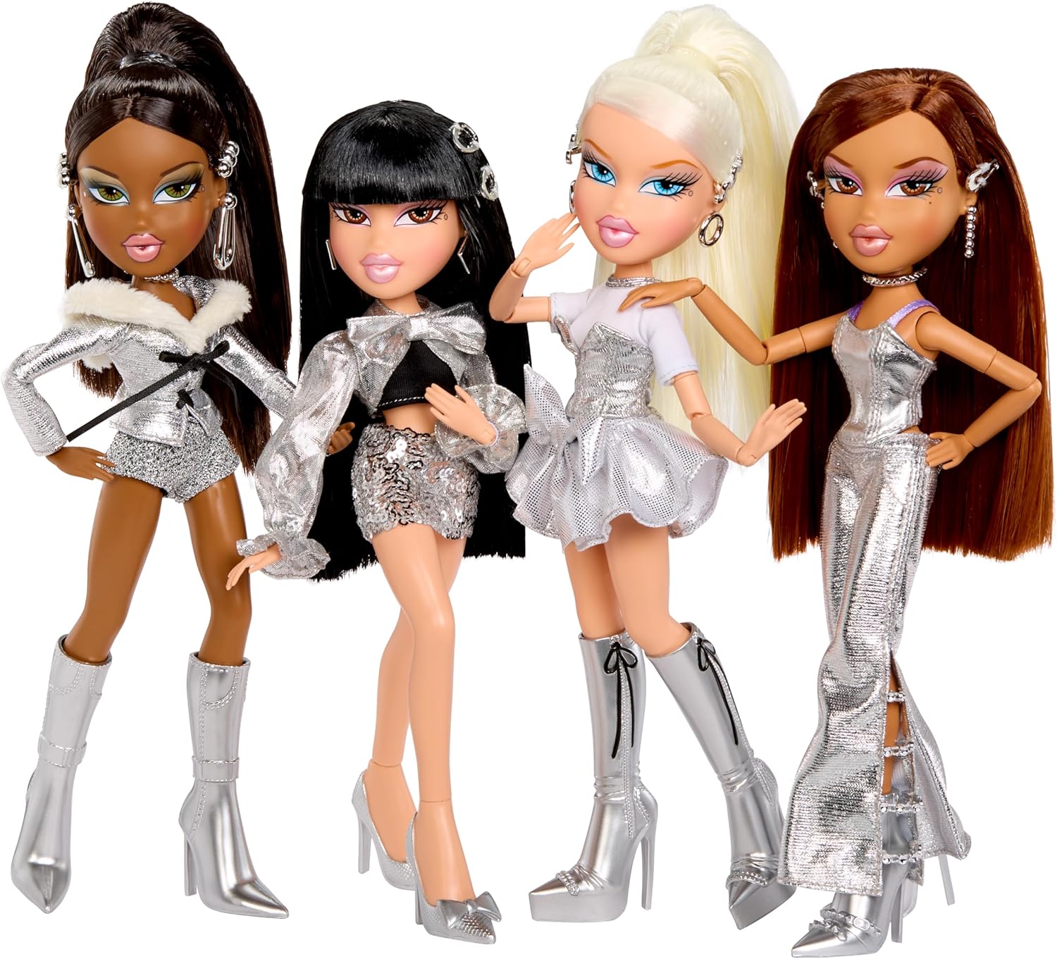 Bratz Charmz Jade - Fashion Doll with Collectible Charm Bracelet, Includes Outfit & Accessories, Comes in a Display-Worthy Packaging, Customise and Collect