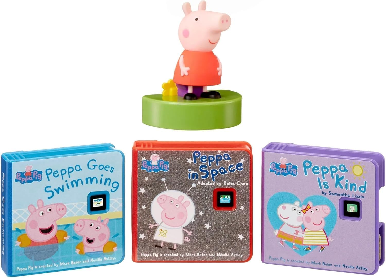 little tikes The Peppa Pig Friendship Collection for The Story Dream Machine Includes 3 Stories and 1 Character That adds Light Effects in nightlight Mode