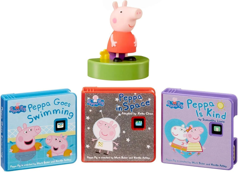 little tikes The Peppa Pig Friendship Collection for The Story Dream Machine Includes 3 Stories and 1 Character That adds Light Effects in nightlight Mode