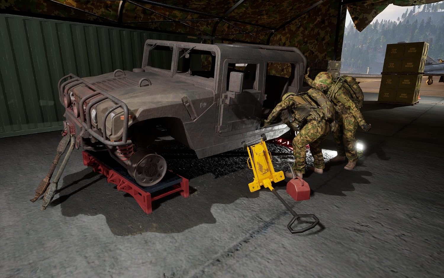 Military Logistics Simulator