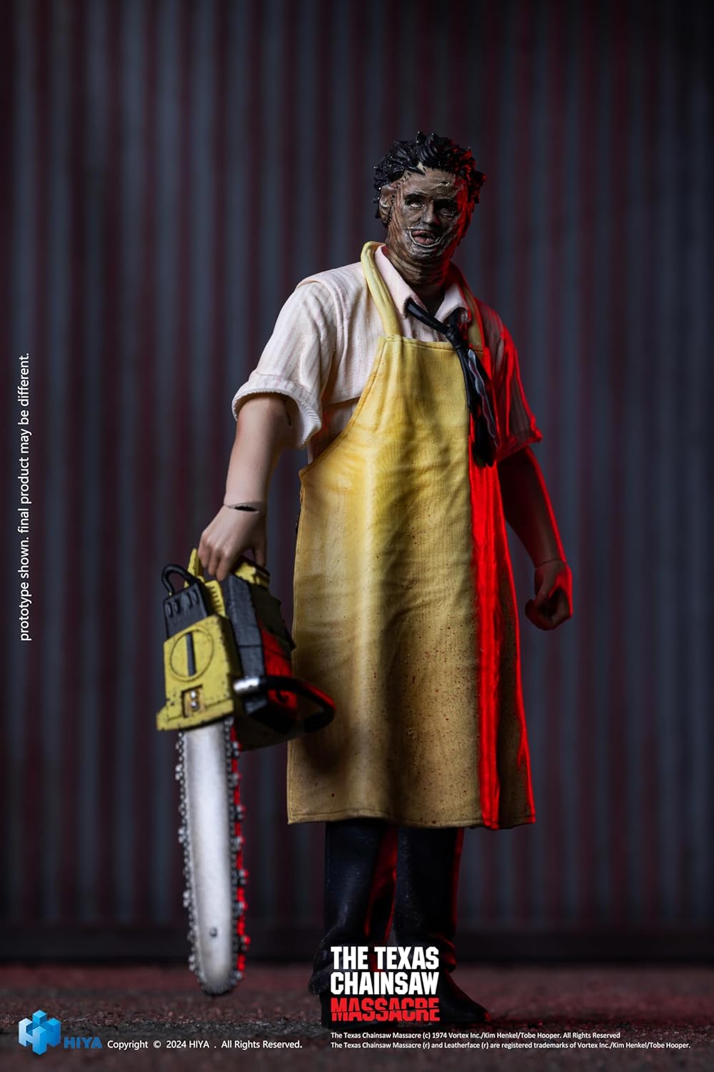 Hiya Toys Texas Chainsaw Massacre (1974): Leatherface-Killing Mask Standard Ver. Exquisite Mini Series PX 1:18 Scale Figure