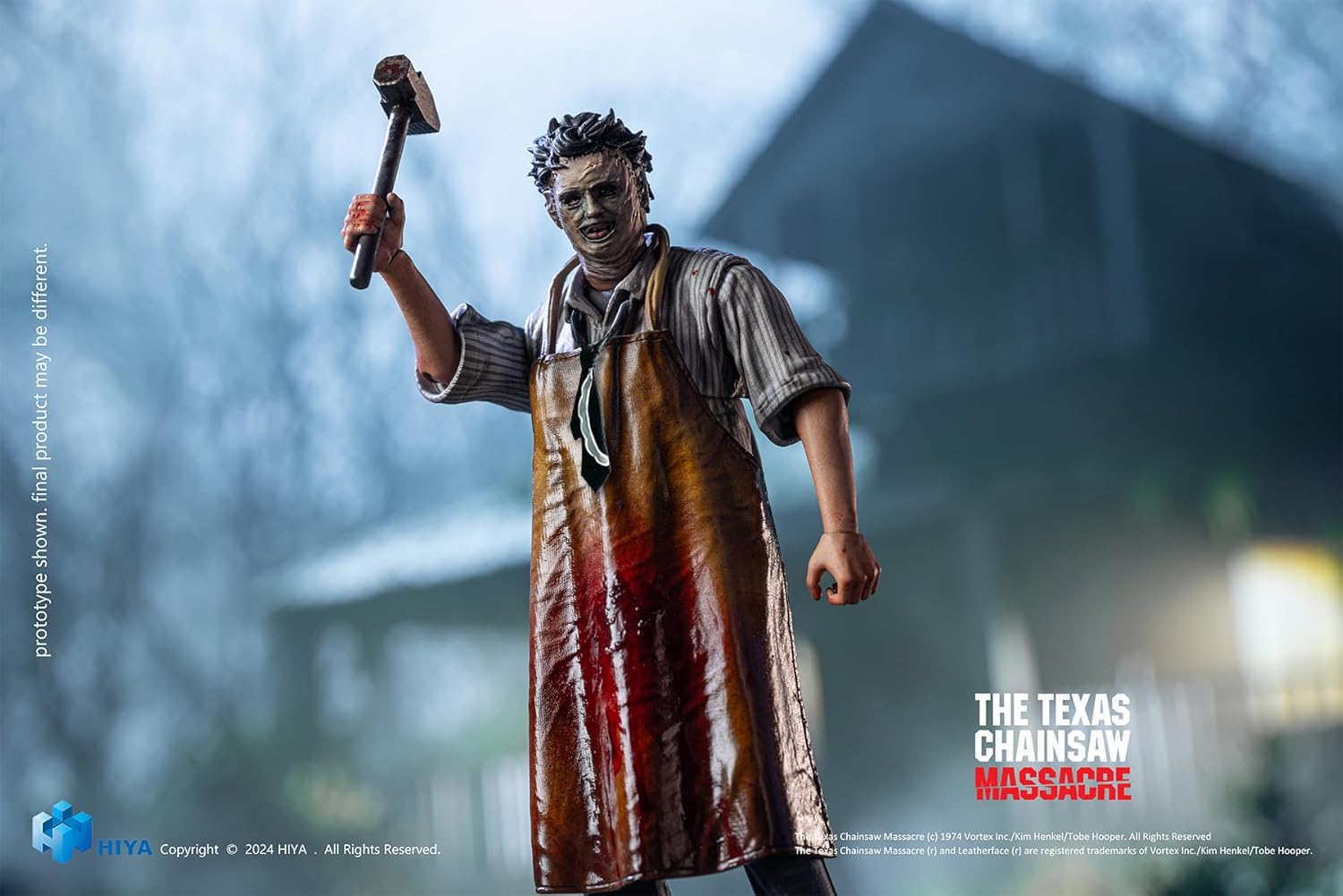 Texas Chainsaw Massacre (1974): Leatherface-Killing Mask Exquisite Mini Series 1:18 Scale PX Action Figure