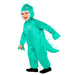Amscan - Kinderkostuum Peppa Pig als dinosaurus, overall met capuchon, dier, serie, themafeest, carnaval
