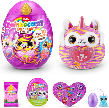Zuru Rainbocorns Wild Heart Egg with Surprise Plush Toy and Accessories