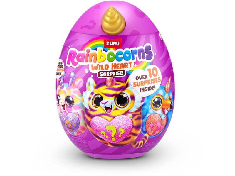 Zuru Rainbocorns Wild Heart Egg with Surprise Plush Toy and Accessories