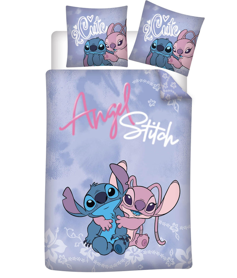 Stitch & Angel Dekbedovertrek - 140x200 cm
