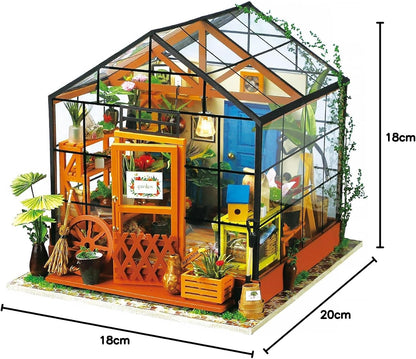 Robotime Kathy's groene huis