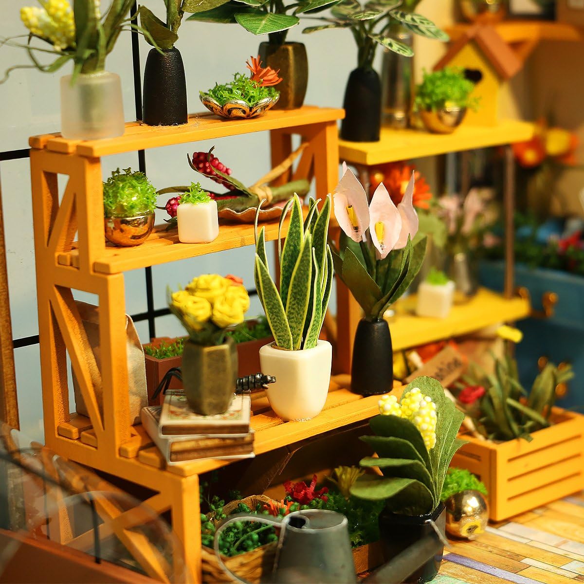 Robotime Kathy's groene huis