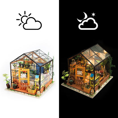 Robotime Kathy's groene huis