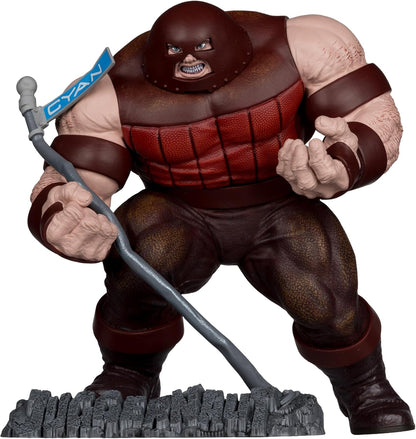 McFarlane Marvel The Juggernaut 1:10th Scale Collectible with Scene (SPIDER-MAN #16) Original Artwork Sweepstakes Gold Label Toys