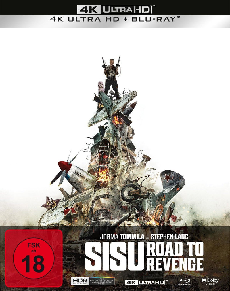 Sisu: Road to Revenge (Limitiertes Steelbook, 4K-UHD, Blu-ray